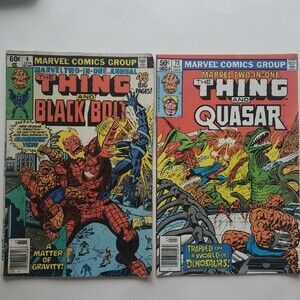 MARVEL The Thing Comic Bundle x2